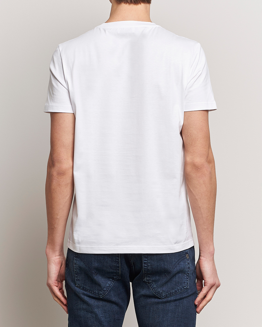 Herr | T-Shirts | Dondup | Logo Crew Neck T-Shirt White