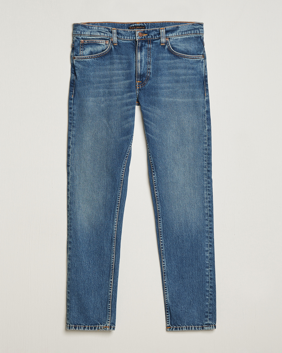 Herr | Jeans | Nudie Jeans | Lean Dean Jeans Dark Waters