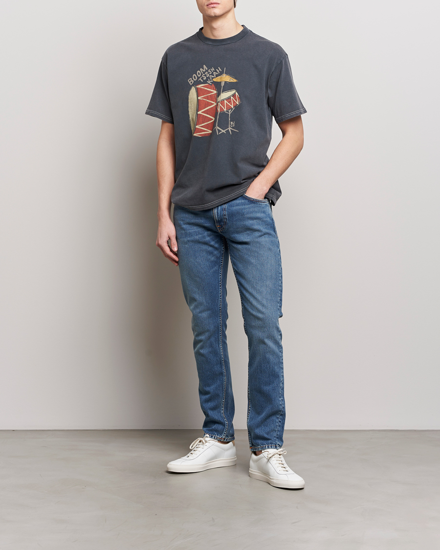 Herr | Jeans | Nudie Jeans | Lean Dean Jeans Dark Waters