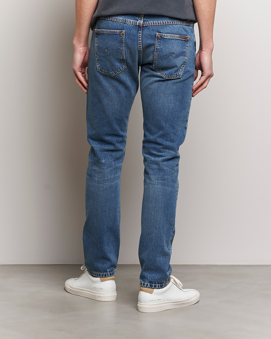 Herr | Jeans | Nudie Jeans | Lean Dean Jeans Dark Waters