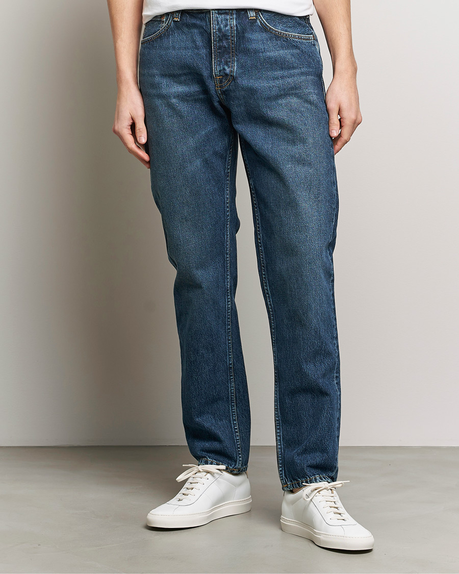 Herre |  | Nudie Jeans | Steady Eddie II Jeans Blue Soil