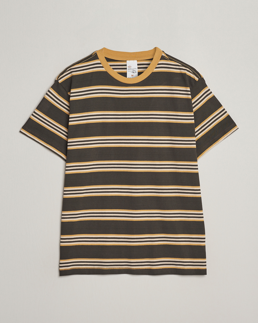 Herr | T-Shirts | Nudie Jeans | Leif Striped Crew Neck T-Shirt Multi