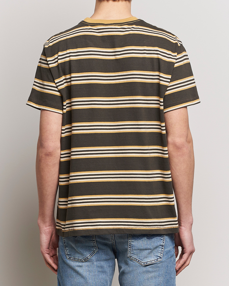 Herr | T-Shirts | Nudie Jeans | Leif Striped Crew Neck T-Shirt Multi