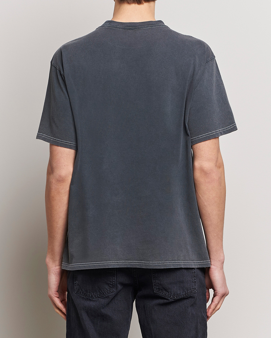 Herr | T-Shirts | Nudie Jeans | Koffe Printed Crew Neck T-Shirt Antracite