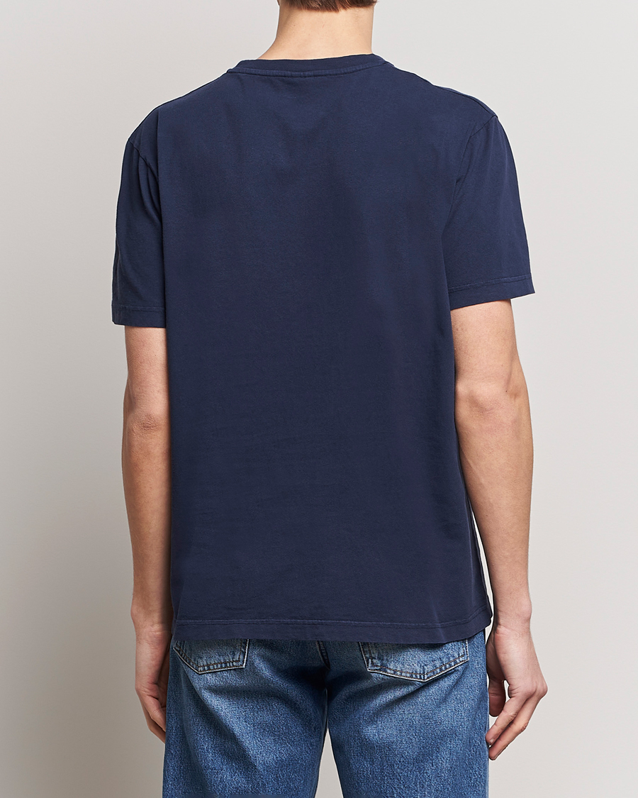 Herr | T-Shirts | Nudie Jeans | Uno Everyday Crew Neck T-Shirt Blue