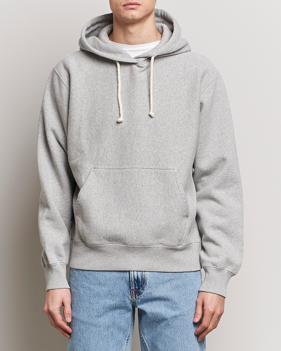 Herr | Contemporary Creators | Nudie Jeans | Fredrik Hoodie Grey Melange