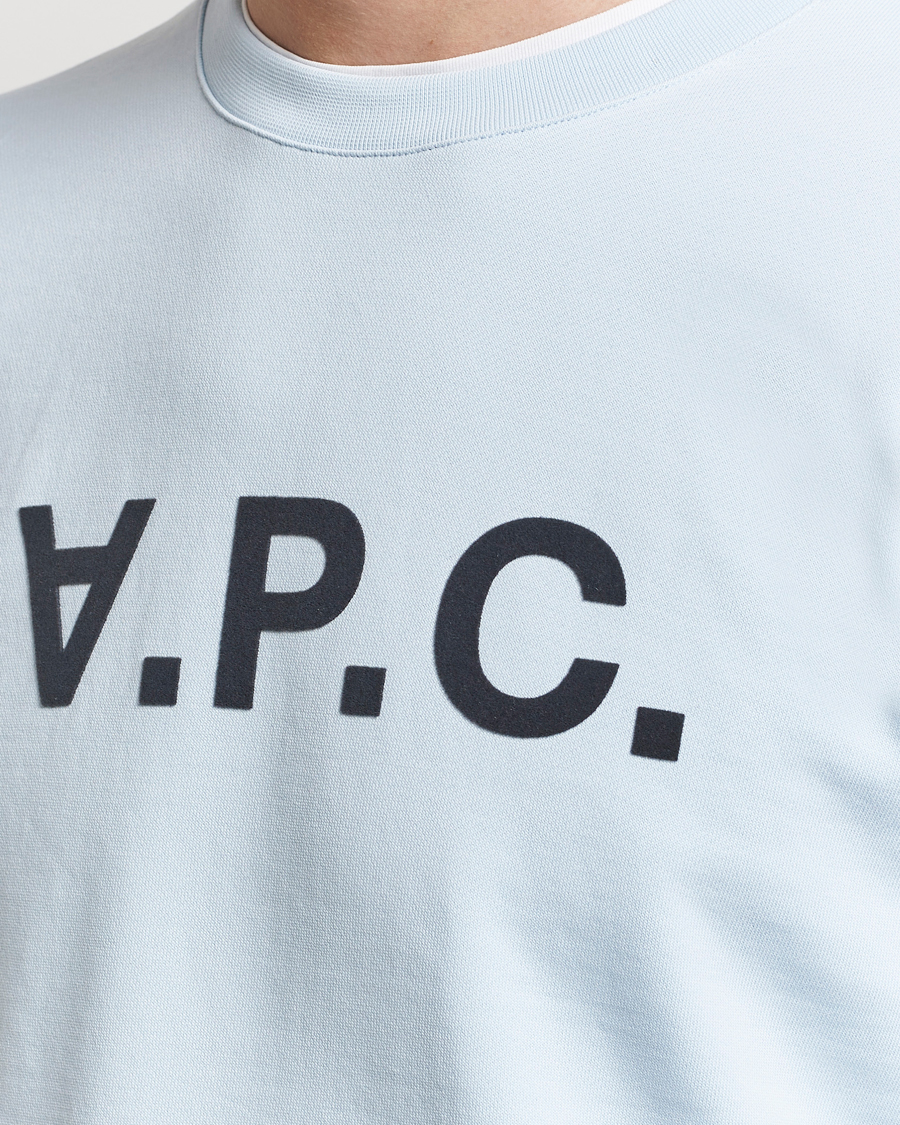 Herr | Tröjor | A.P.C. | VPC Sweatshirt Light Blue