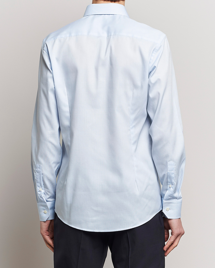 Herr | Skjortor | Eton | Slim Fit Twill Shirt Light Blue