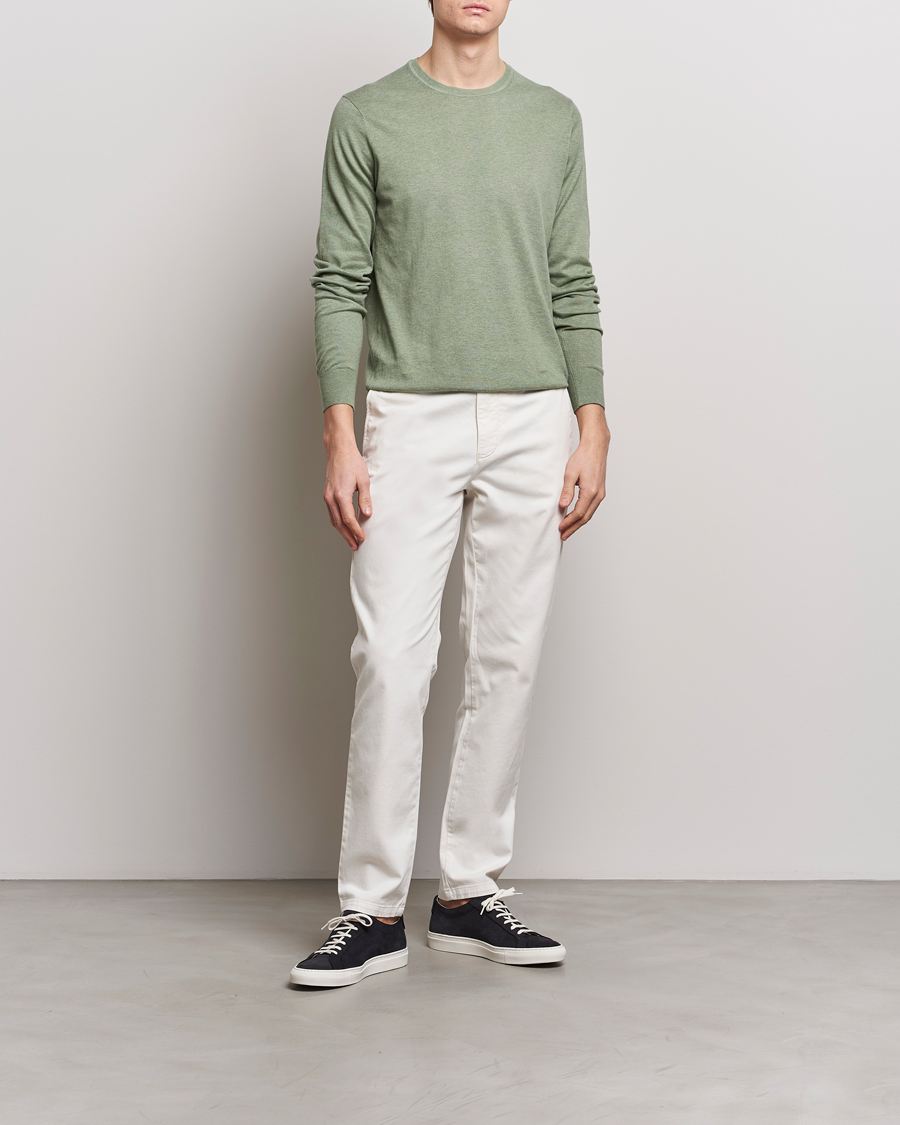 Herr | Byxor | Tiger of Sweden | Caidon Cotton Chinos Summer Snow