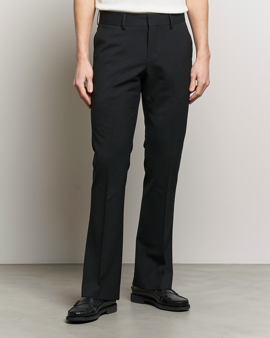 Herr | Byxor | Tiger of Sweden | Trae Flare Trousers Black