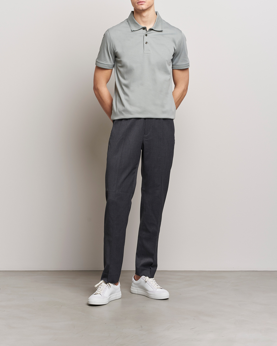 Herr | Pikéer | Tiger of Sweden | Riose Cotton Polo Shadow