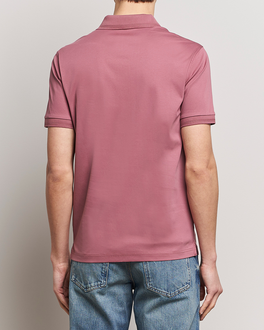 Herr | Pikéer | Tiger of Sweden | Riose Cotton Polo Rose Brown
