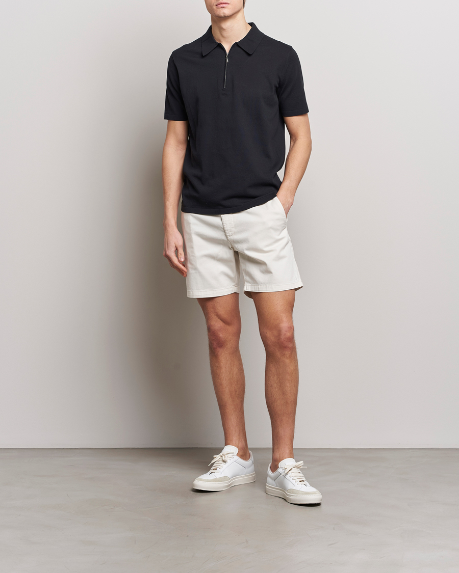 Herr | Pikéer | Tiger of Sweden | Orbit Knitted Cotton Polo Dark Sailing