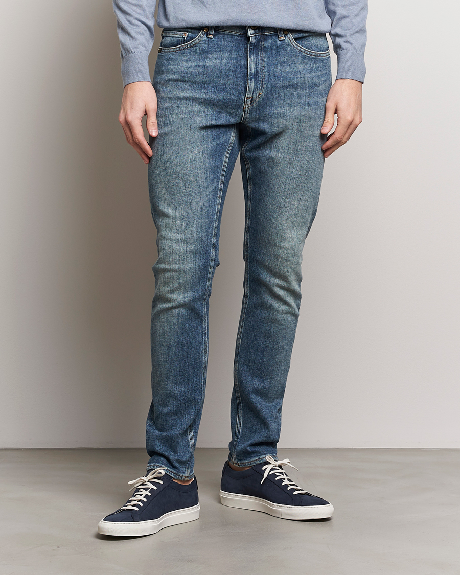 Herr | Slim fit | Tiger of Sweden | Evolve Jeans Medium Blue