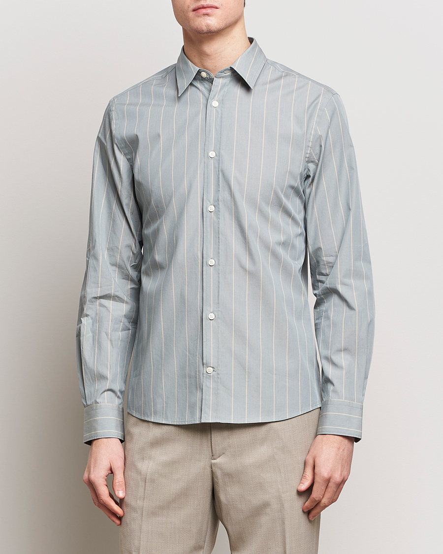 Herr | Casualskjortor | Tiger of Sweden | Spenser Cotton Shirt Shadow