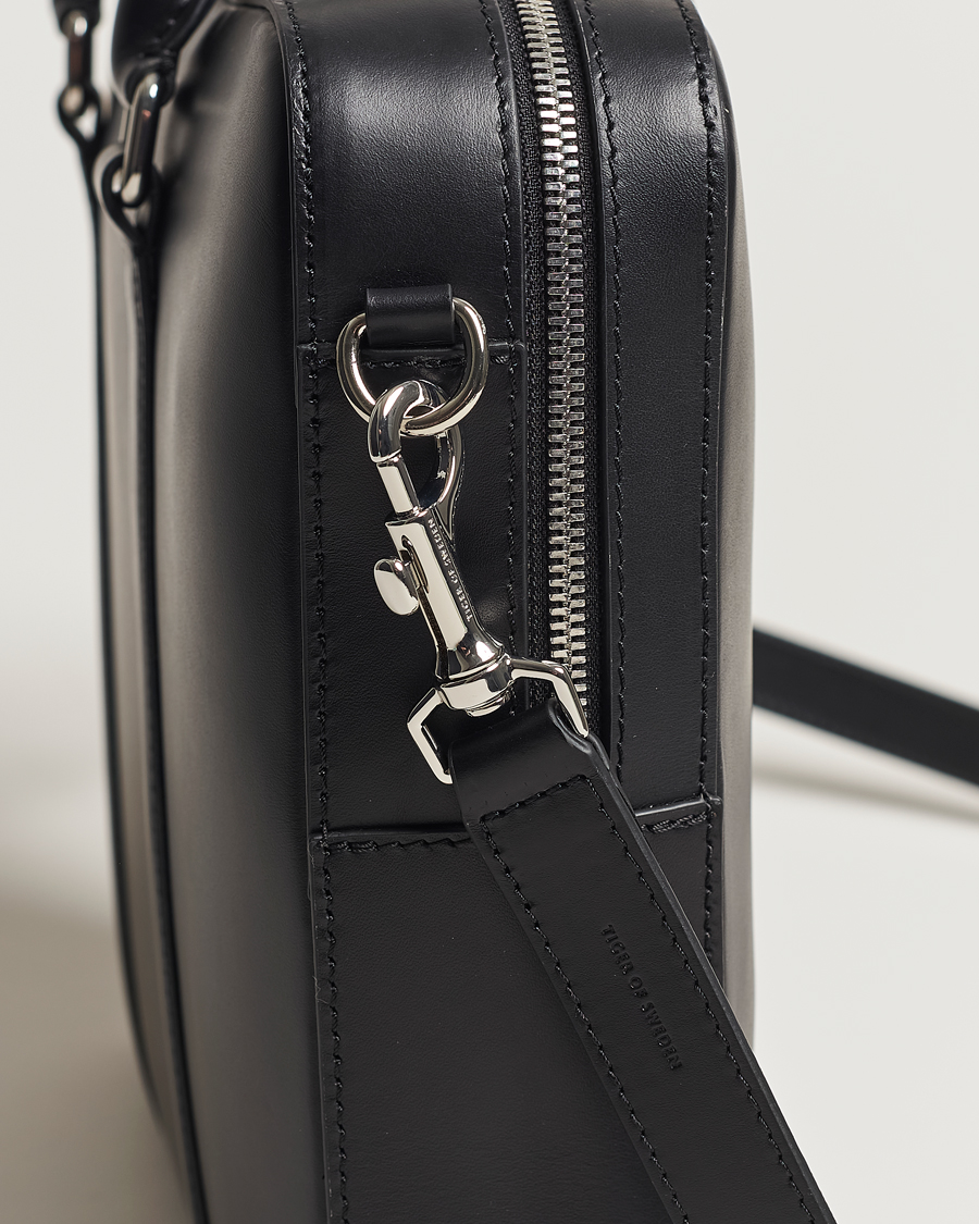 Herr | Tiger of Sweden Brevis Smooth Leather Briefcase Black | Tiger of Sweden | Brevis Smooth Leather Briefcase Black