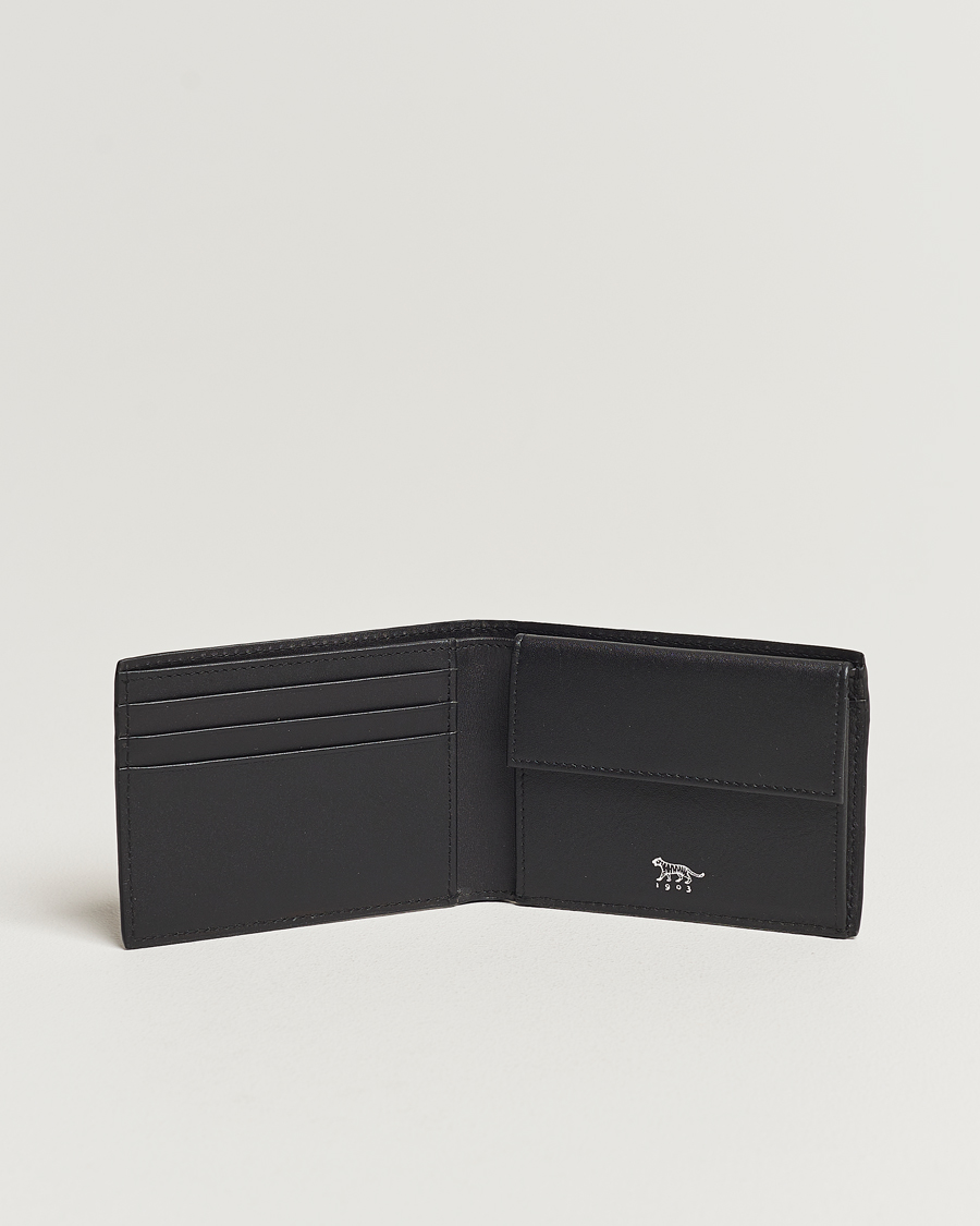 Herr | Business & Beyond | Tiger of Sweden | Wivalius Grained Leather Wallet Black