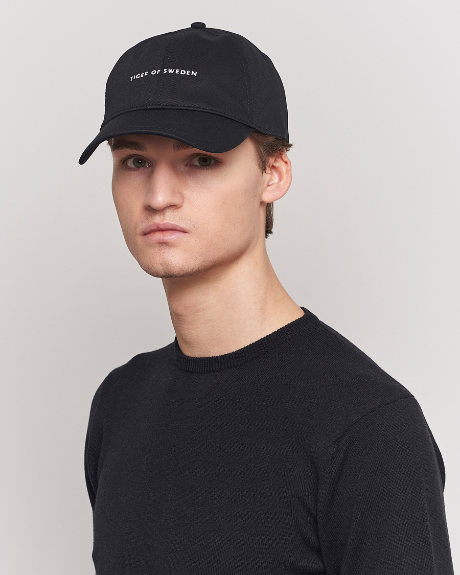 Herr | Tiger of Sweden | Tiger of Sweden | Hent Cotton Cap Black