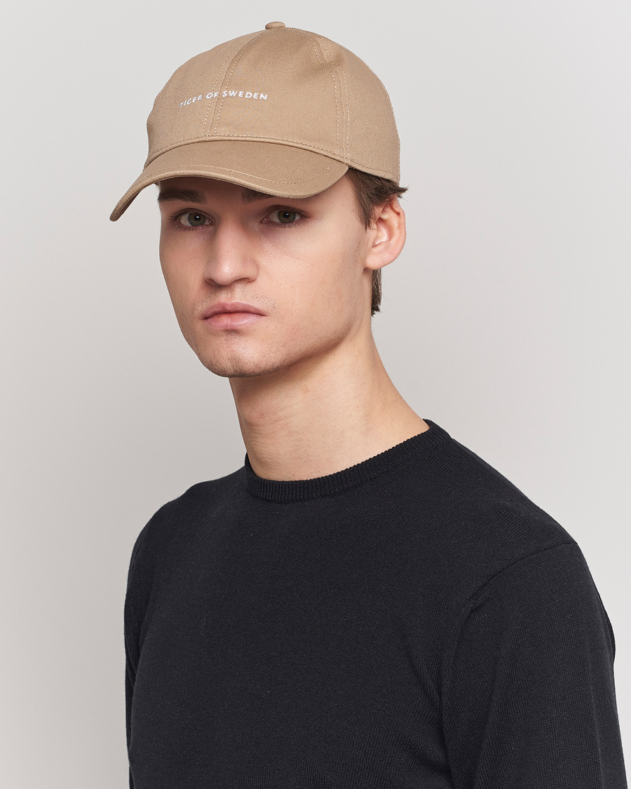 Herr | Tiger of Sweden | Tiger of Sweden | Hent Cotton Cap Putty Beige