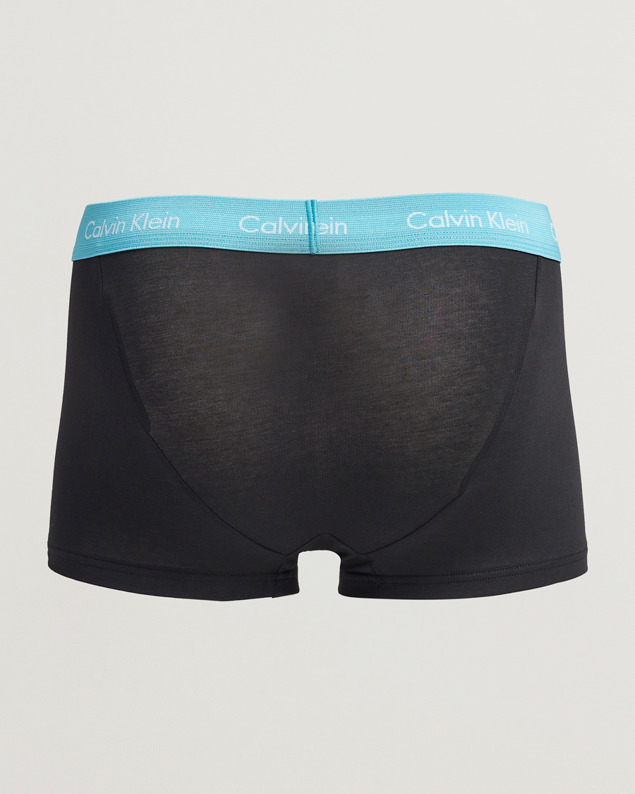 Herr | Kläder | Calvin Klein | Cotton Stretch Trunk 3-pack Turqoise/Grey/Navy