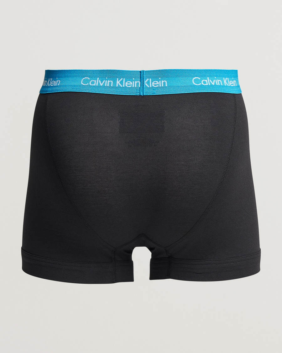 Herr | Calvin Klein | Calvin Klein | Cotton Stretch Trunk 3-pack Blue/Dust Blue/Green