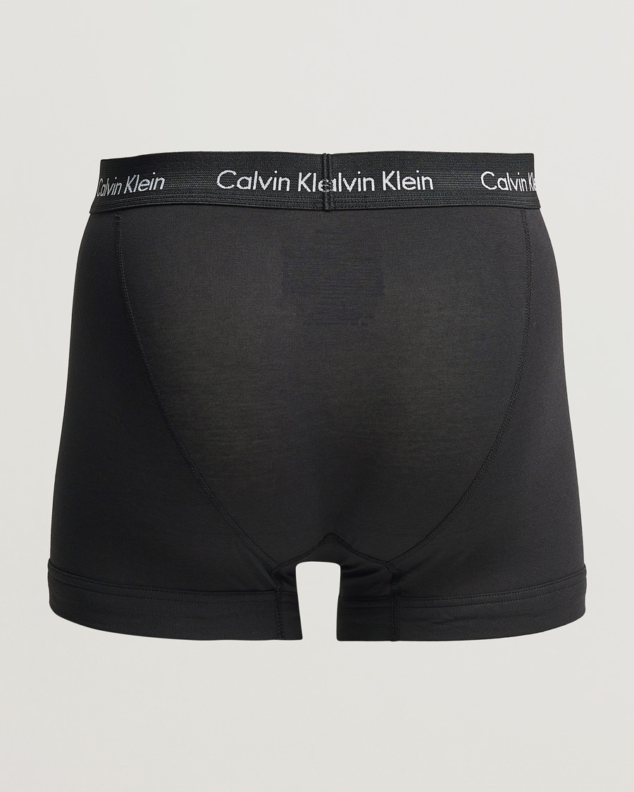 Herr | Underkläder | Calvin Klein | Cotton Stretch Trunk 3-pack Black/Rose/Ocean