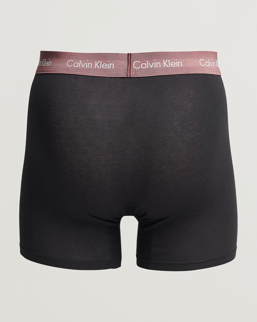 Herr | Briefs | Calvin Klein | Cotton Stretch 3-Pack Boxer Breif Rose/Ocean/White