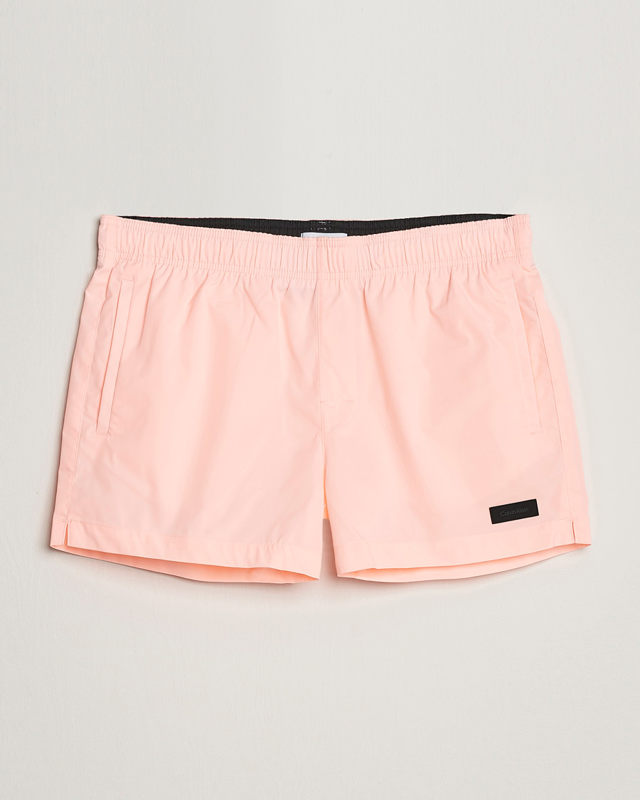Herr | Badbyxor | Calvin Klein | Logo Drawstring Swimshorts Pale Rosette