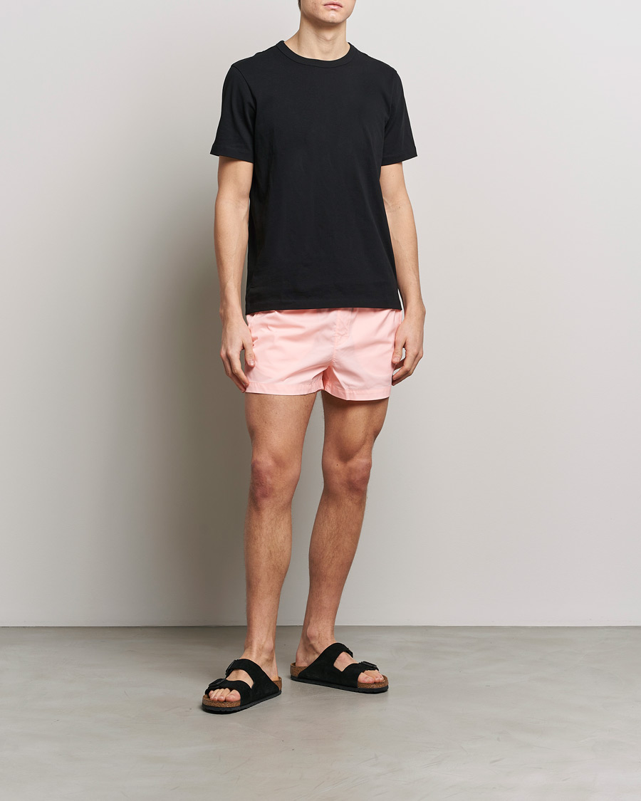 Herr | Badbyxor | Calvin Klein | Logo Drawstring Swimshorts Pale Rosette