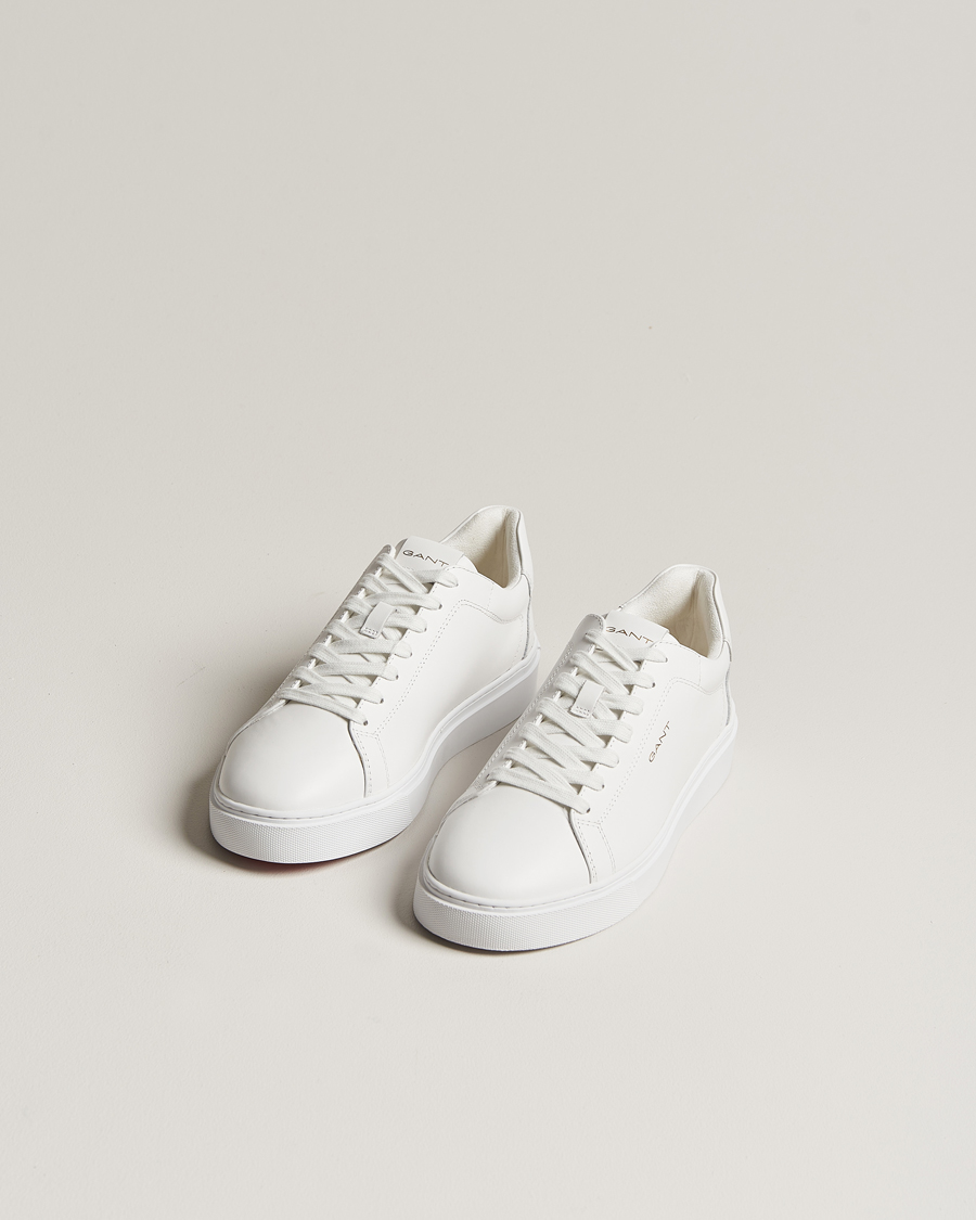 Herr | GANT Mc Julien Leather Sneaker White | GANT | Mc Julien Leather Sneaker White