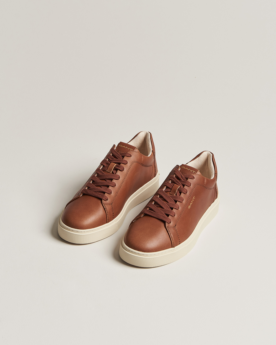 Herr | Avdelningar | GANT | Mc Julien Leather Sneaker Cognac