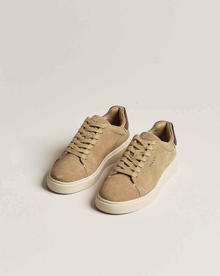 Herr | Avdelningar | GANT | Mc Julien Suede Sneaker Dark Khaki