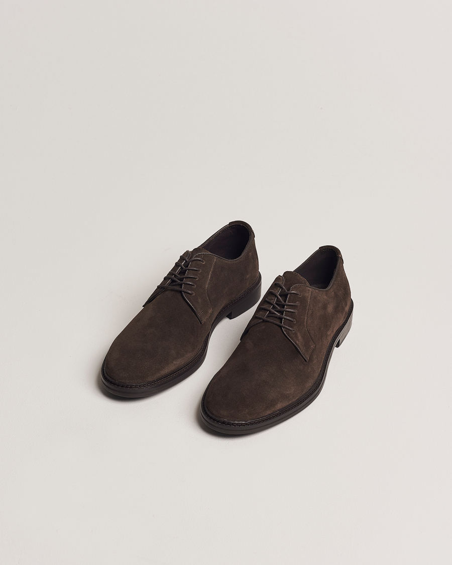 Herr | Kostymskor | GANT | Bidford Suede Derby Coffee Brown