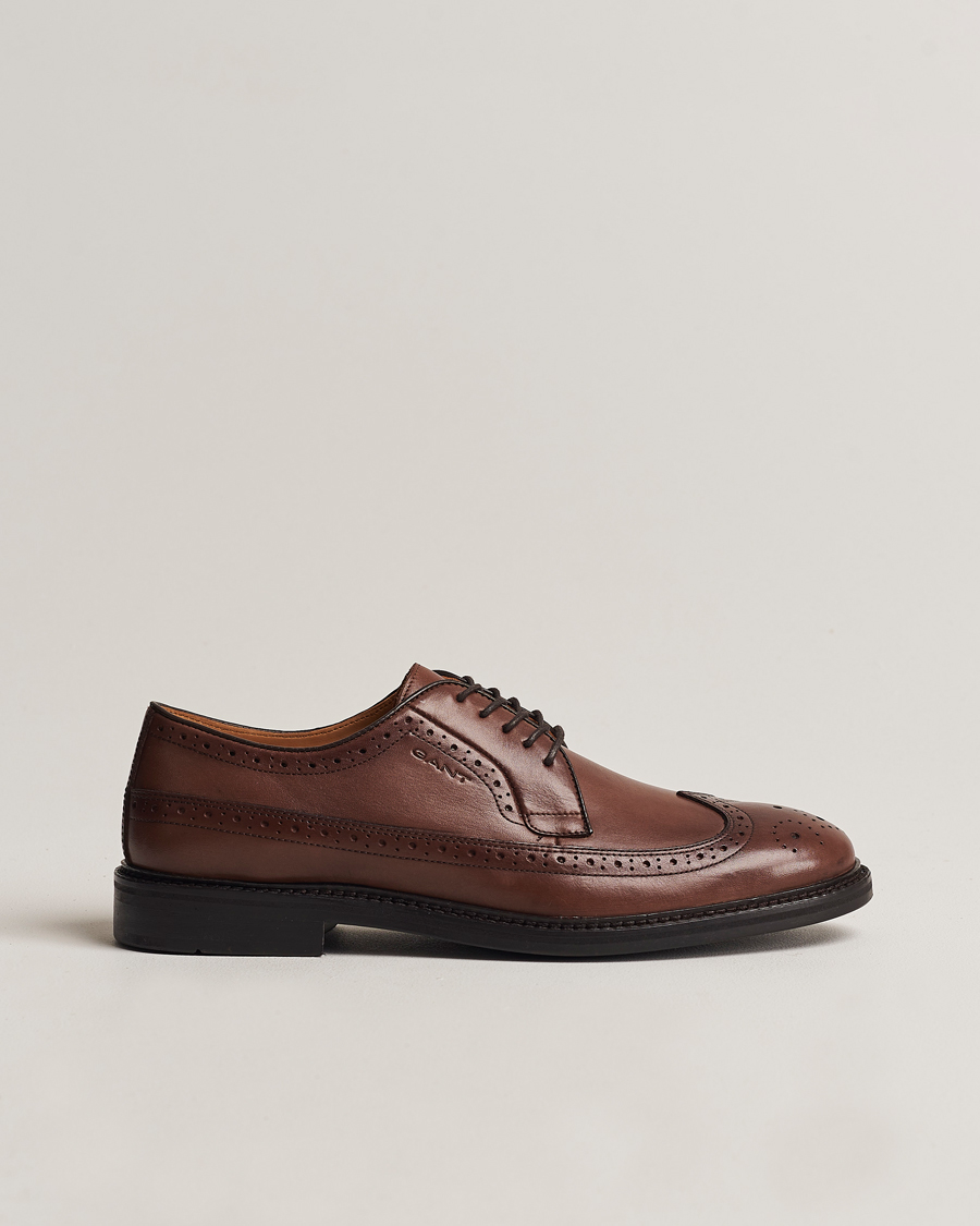 Herr | GANT Bidford Leather Brogues Cognac | Gant | Bidford Leather Brogues Cognac