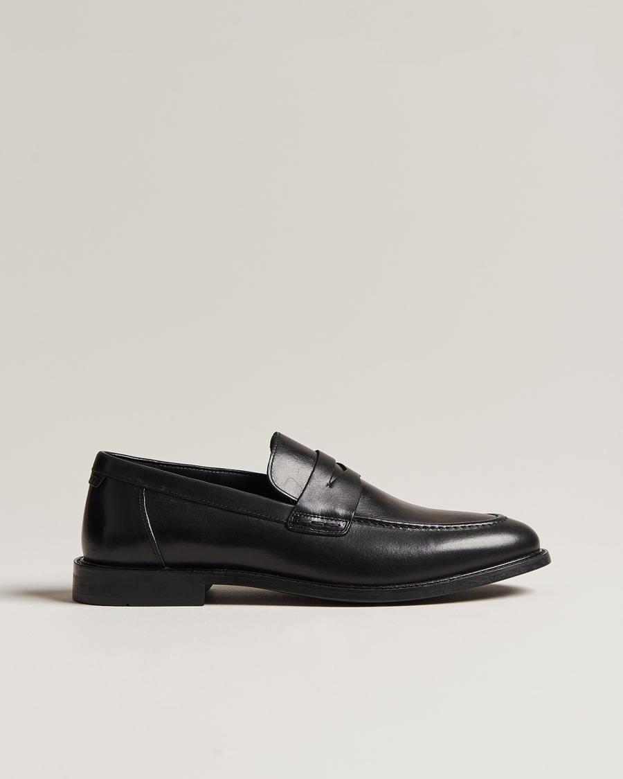 Herr | GANT Lozham Leather Loafer Black | GANT | Lozham Leather Loafer Black