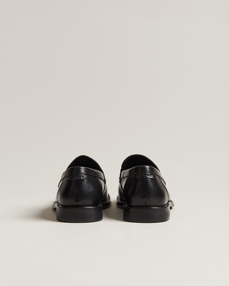 Herr | GANT Lozham Leather Loafer Black | GANT | Lozham Leather Loafer Black
