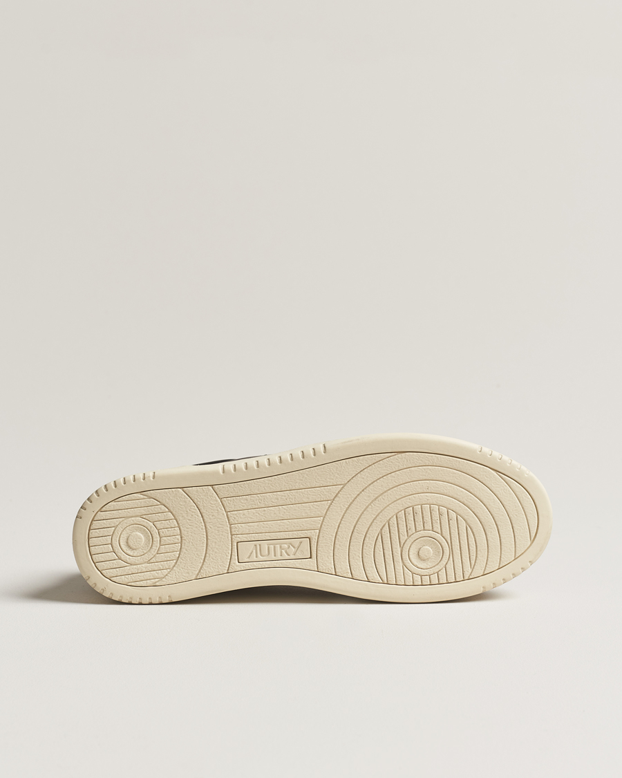Herr | Autry Medalist Low Super Soft Goat Leather Sneaker Black | Autry | Medalist Low Super Soft Goat Leather Sneaker Black