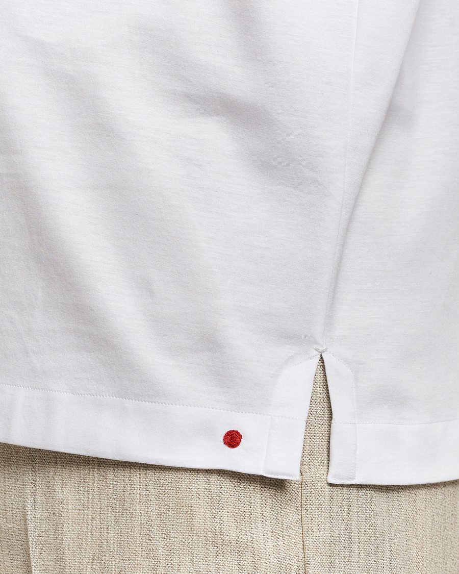 Herr | Skjortor | Kiton | Popover Shirt White