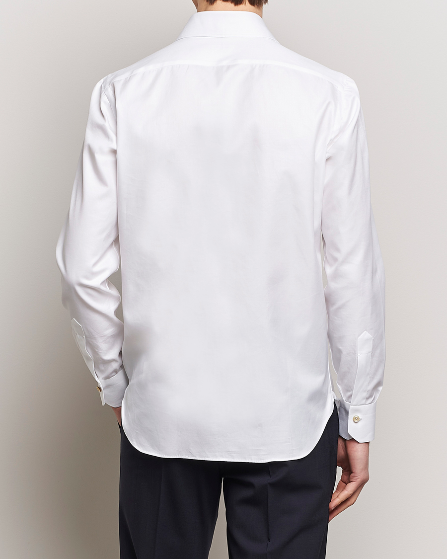 Herr | Skjortor | Kiton | Slim Fit Dress Shirt White