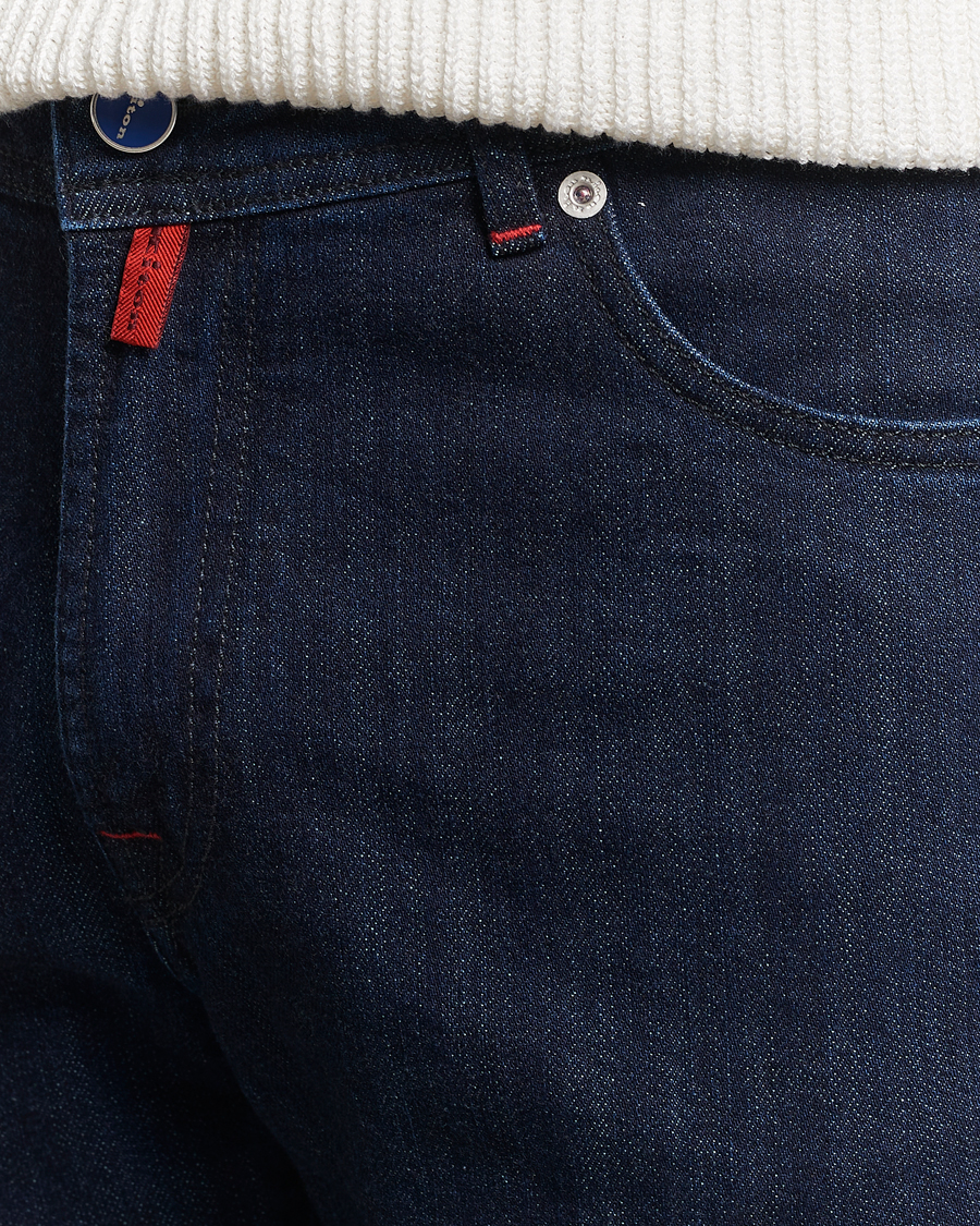 Herr | Jeans | Kiton | Slim Fit 5-Pocket Jeans Dark Indigo