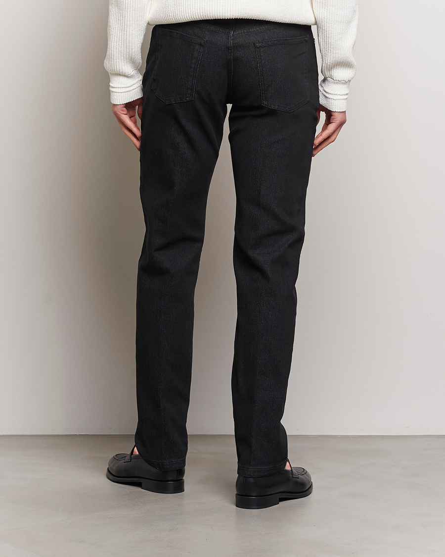 Herr | Jeans | Kiton | Slim Fit 5-Pocket Jeans Black
