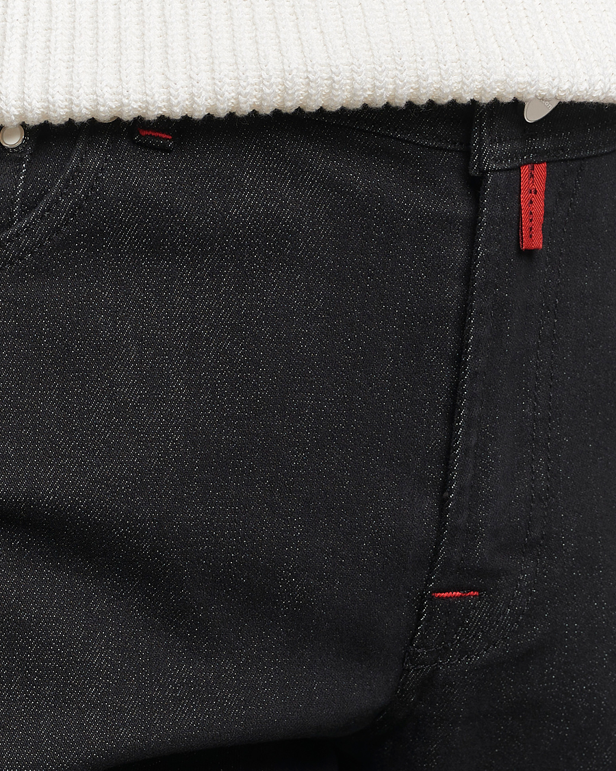 Herr | Jeans | Kiton | Slim Fit 5-Pocket Jeans Black