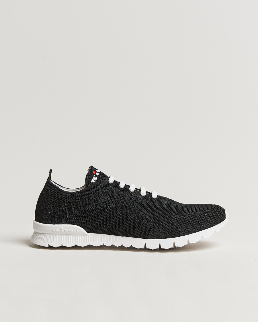 Herr | Kiton Mesh Running Sneakers Black | Kiton | Mesh Running Sneakers Black