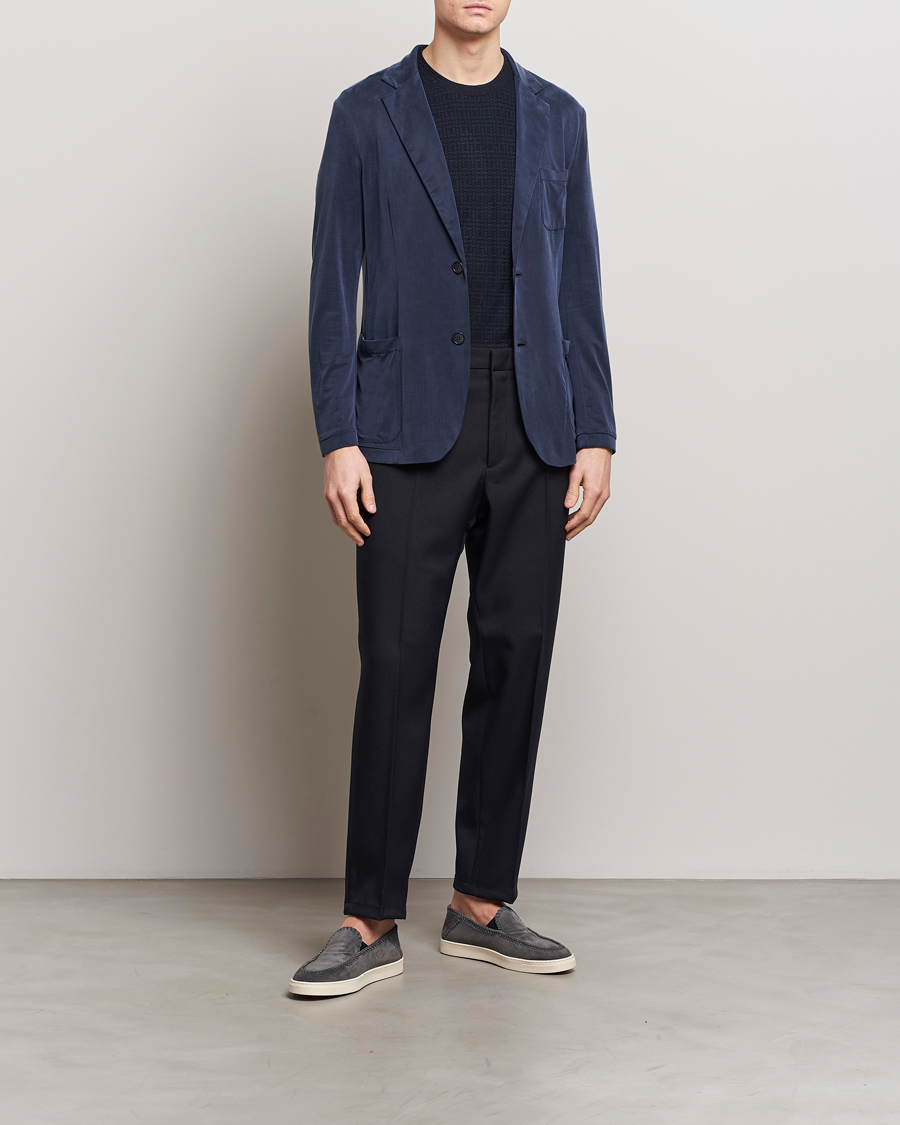 Herr | Kavajer | Giorgio Armani | Unconstructed Blazer Navy