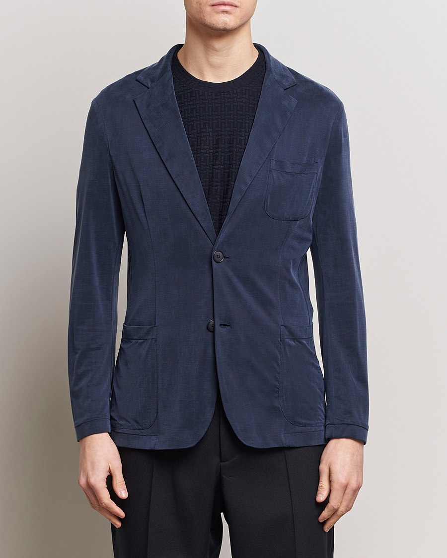 Herr | Avdelningar | Giorgio Armani | Unconstructed Blazer Navy