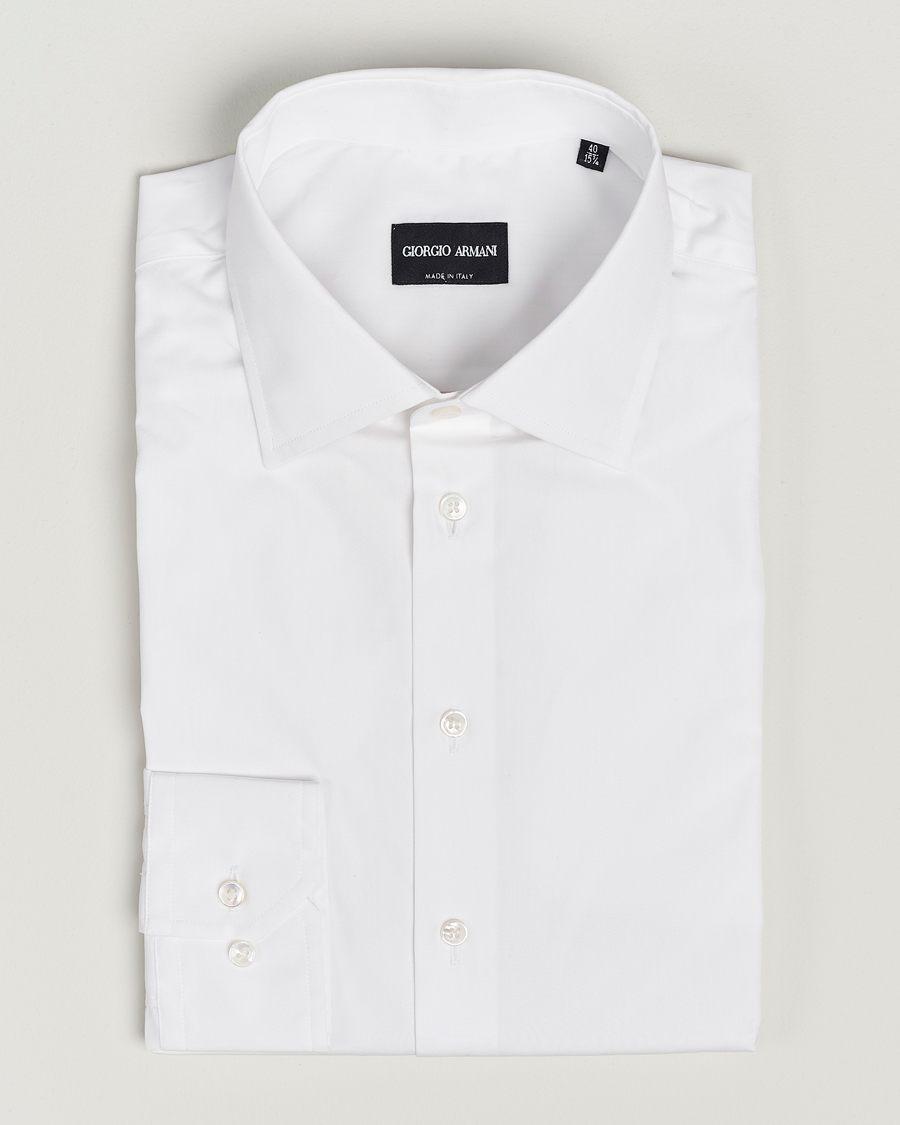 Herr | Skjortor | Giorgio Armani | Slim Fit Dress Shirt White