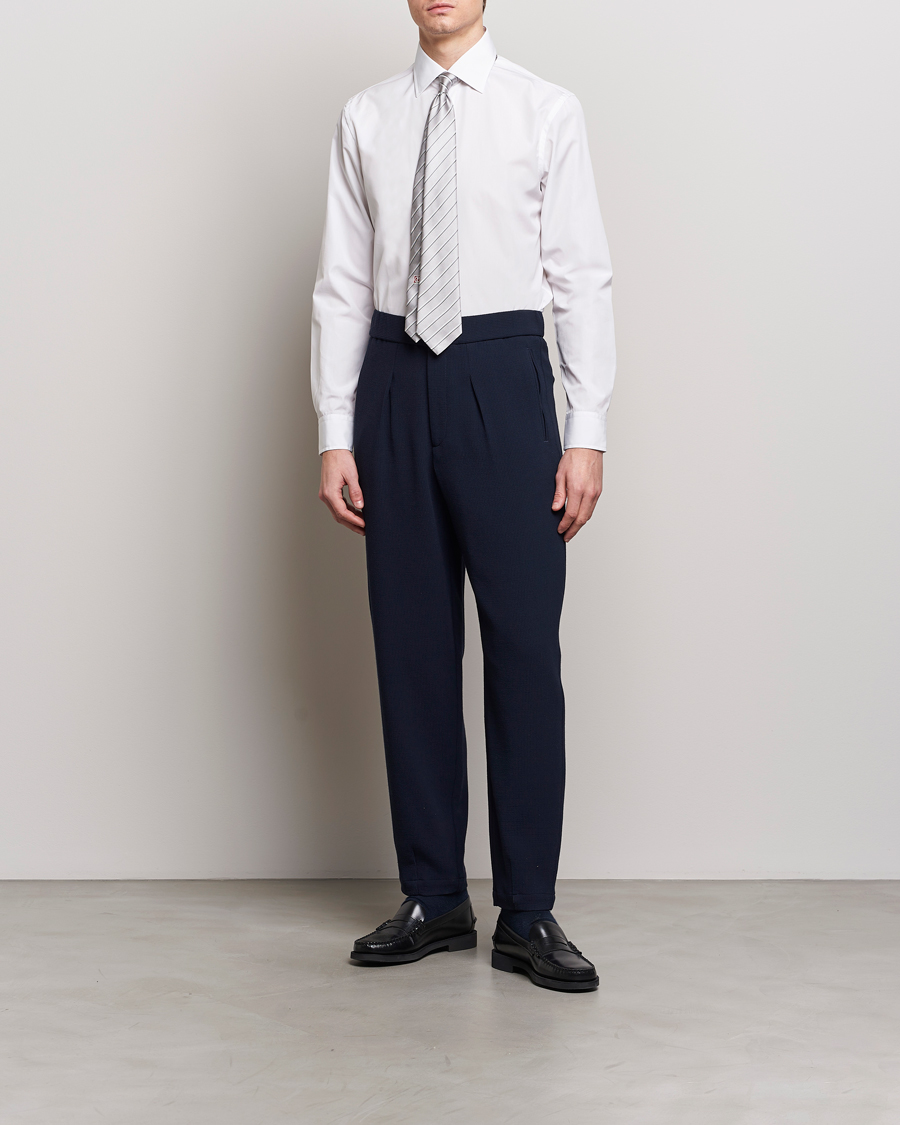 Herr | Businesskjortor | Giorgio Armani | Slim Fit Dress Shirt White