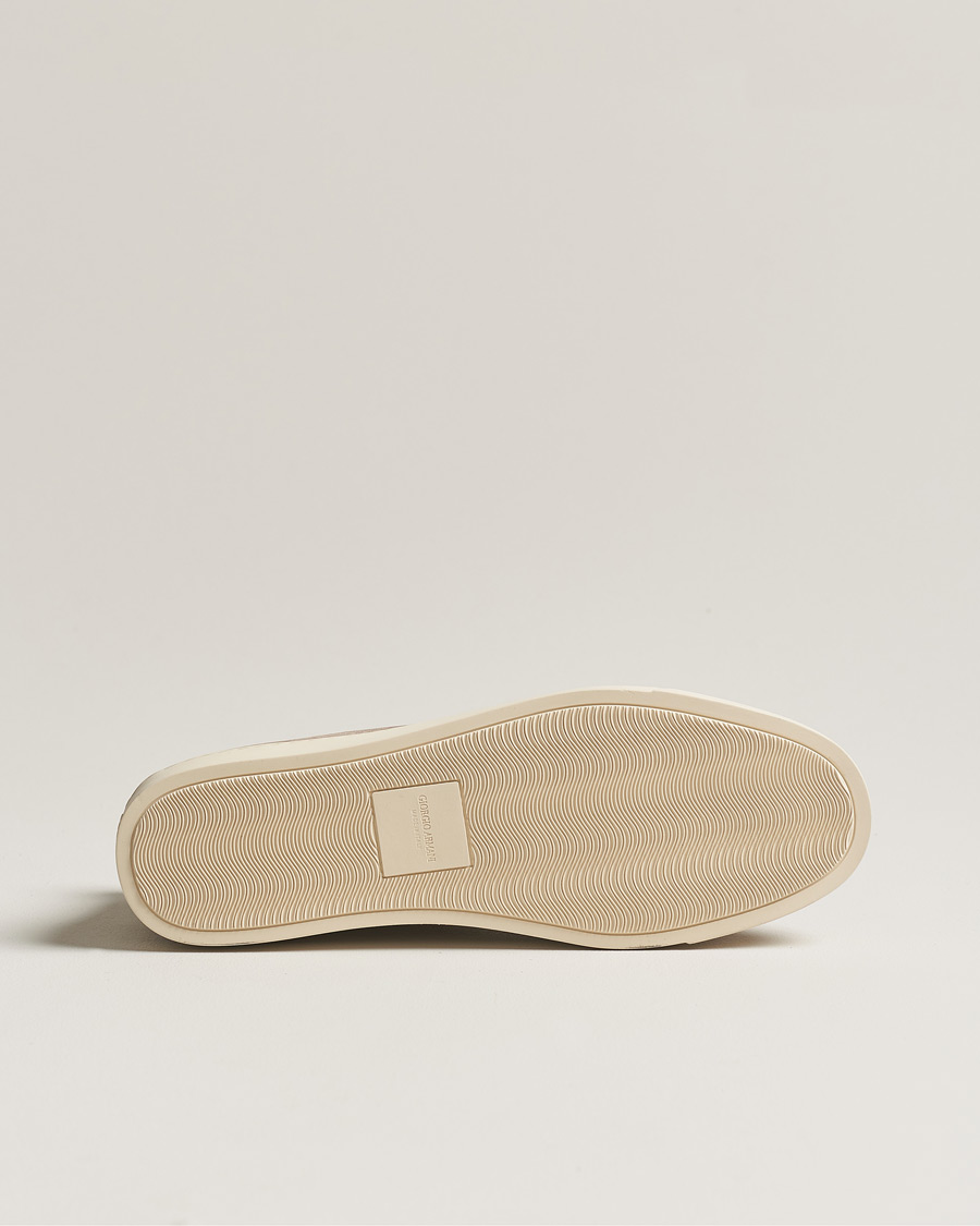 Herr | Giorgio Armani Intrecci Chukka Boot Beige Suede | Giorgio Armani | Intrecci Chukka Boot Beige Suede