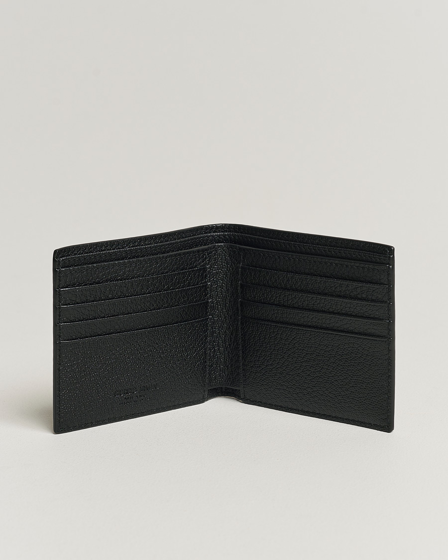 Herr |  | Giorgio Armani | Grain Leather Wallet Black Calf