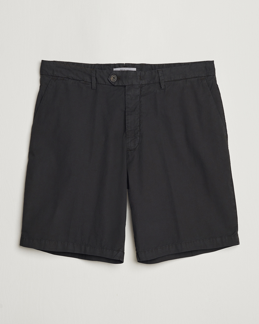 Herr | Shorts | Briglia 1949 | Easy Fit Cotton Shorts Black